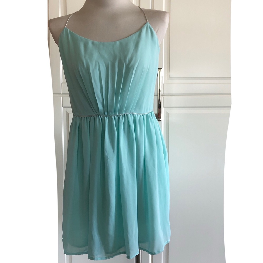 MANGO Chiffon dress